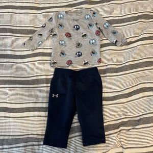 Under Armour Long Sleeve and Pants Set